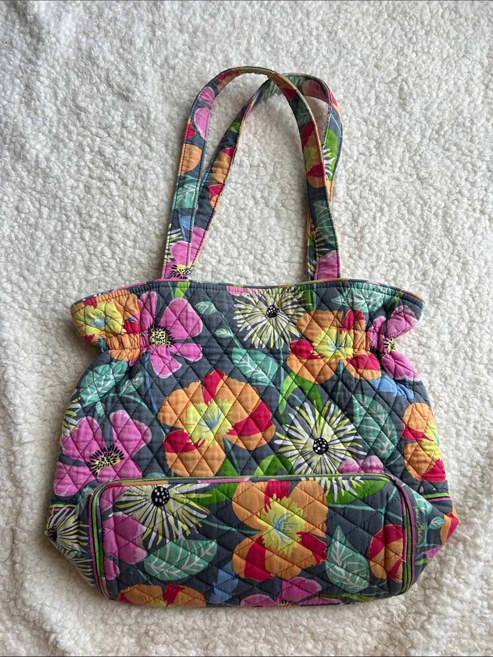 Vera Bradley Quilted Floral Tote